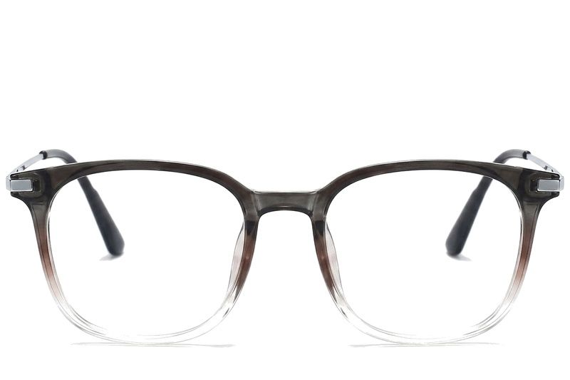 Rectangular Black Titanium Glasses #BS0218-0286