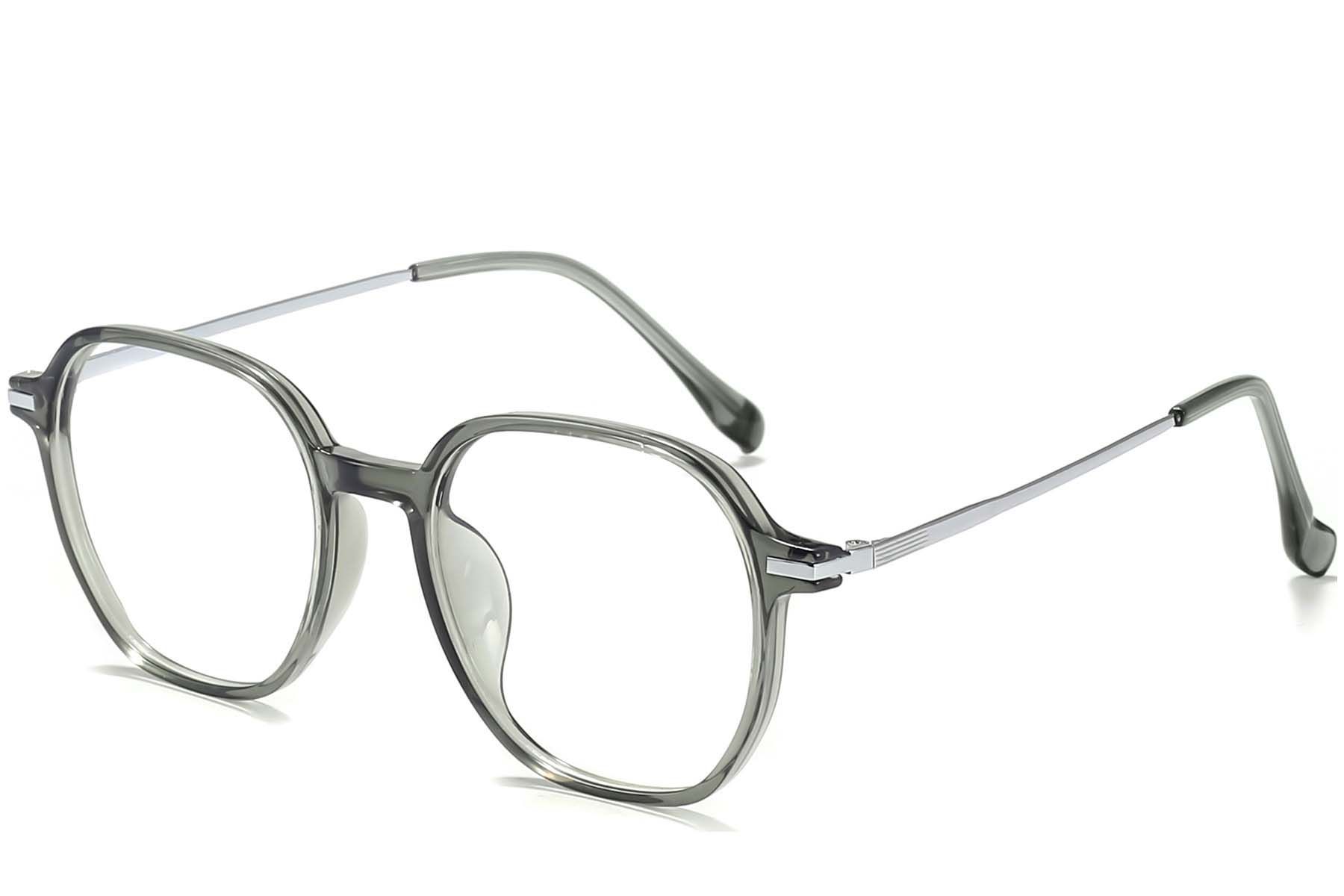 Oval Green Titanium Glasses #BS0218-0336