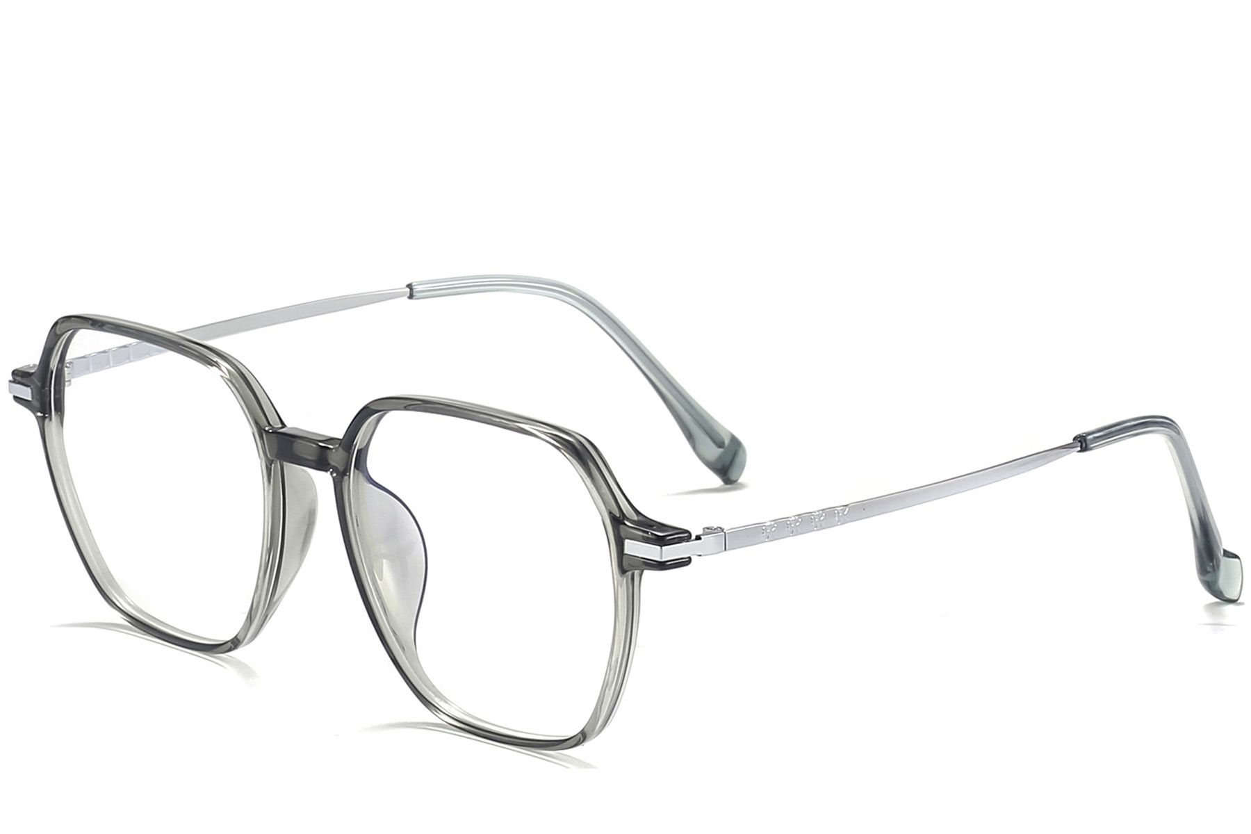 Rectangular Green Titanium Glasses #BS0218-0350