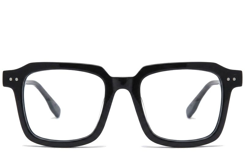 Bicchieri rettangolari in acetato grigio #BS0218-0363