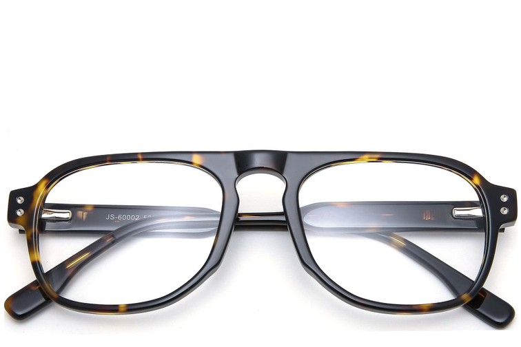 Gafas de aviador de acetato de carey n.° BS0218-0369