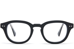 Oval Black Acetate Glasses #BS0218-0382