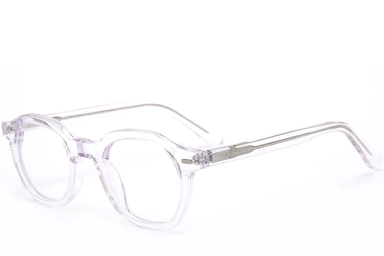 Bicchieri ovali trasparenti in acetato #BS0218-0396