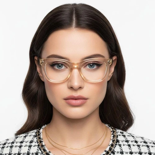 Butterfly Yellow Acetate Glasses #BS0218-0445