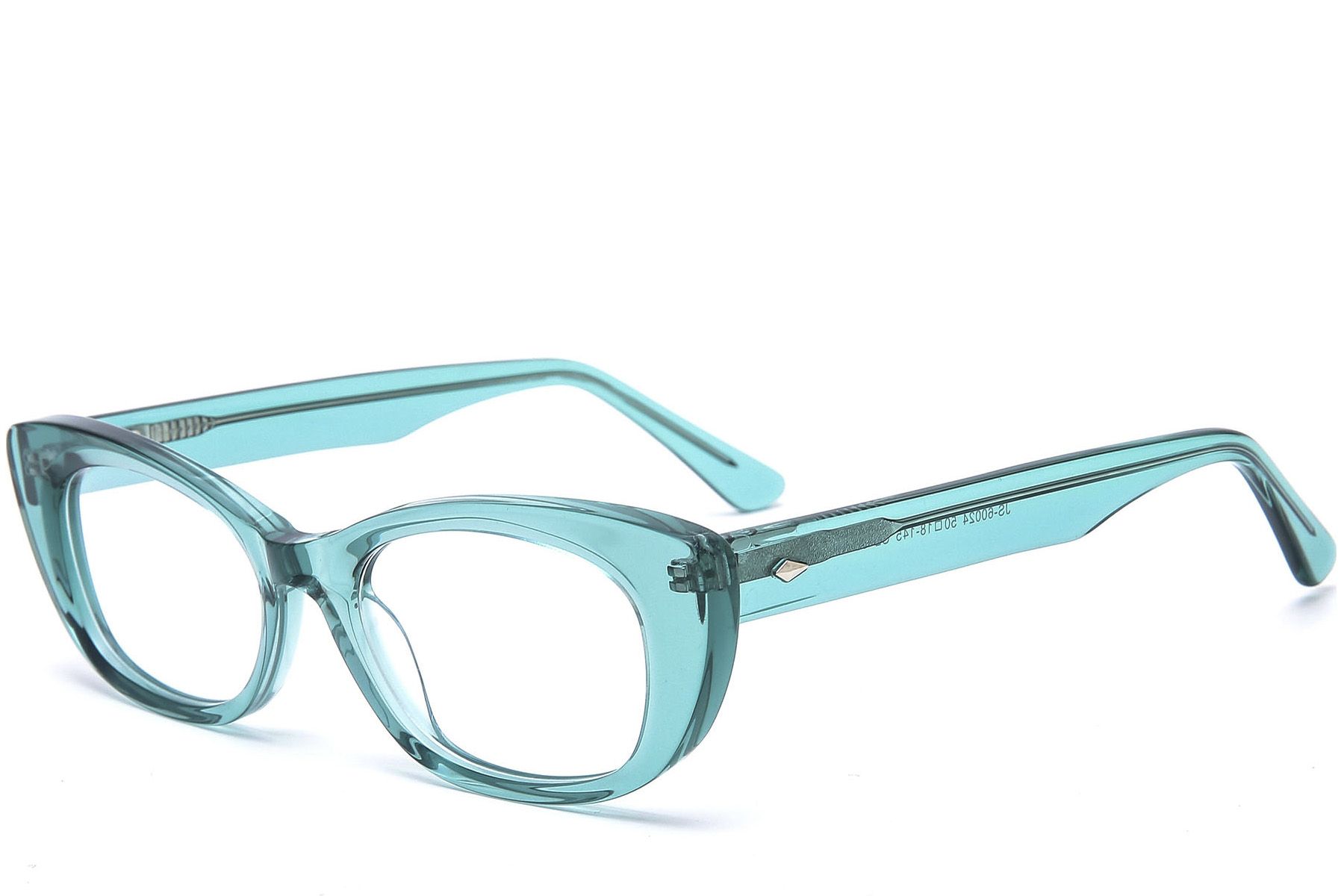 Gafas de acetato azul mariposa #BS0218-0451