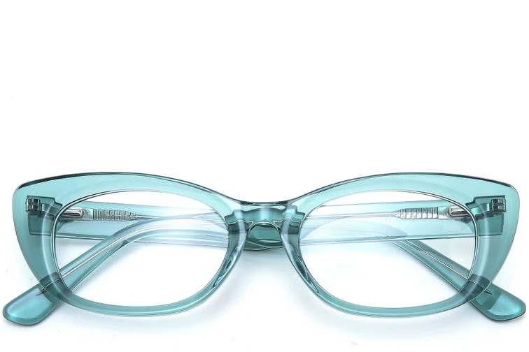Gafas de acetato azul mariposa #BS0218-0451