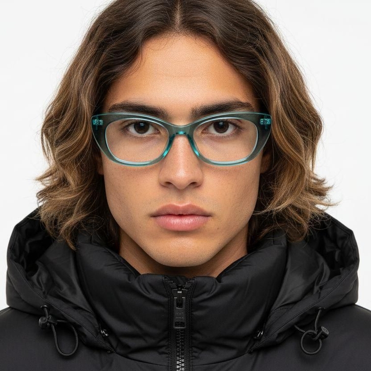 Butterfly Blue Acetate Glasses #BS0218-0451