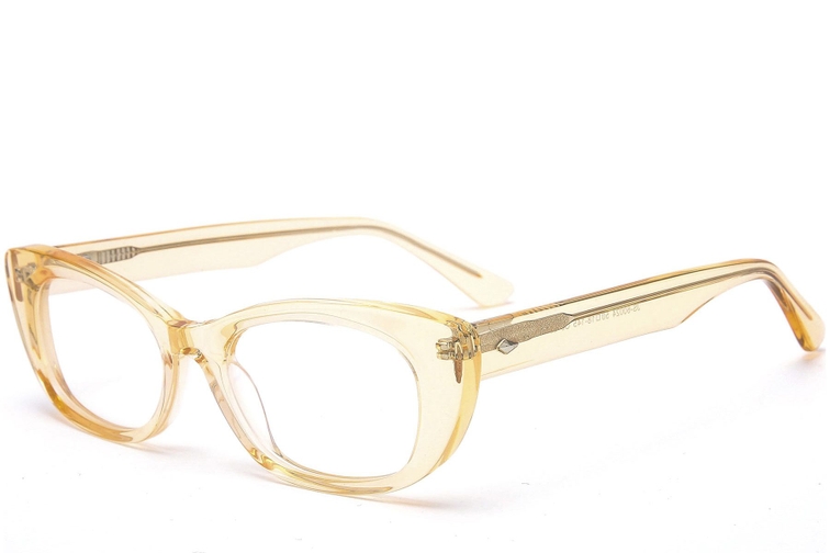 Butterfly Yellow Acetate Glasses #BS0218-0452