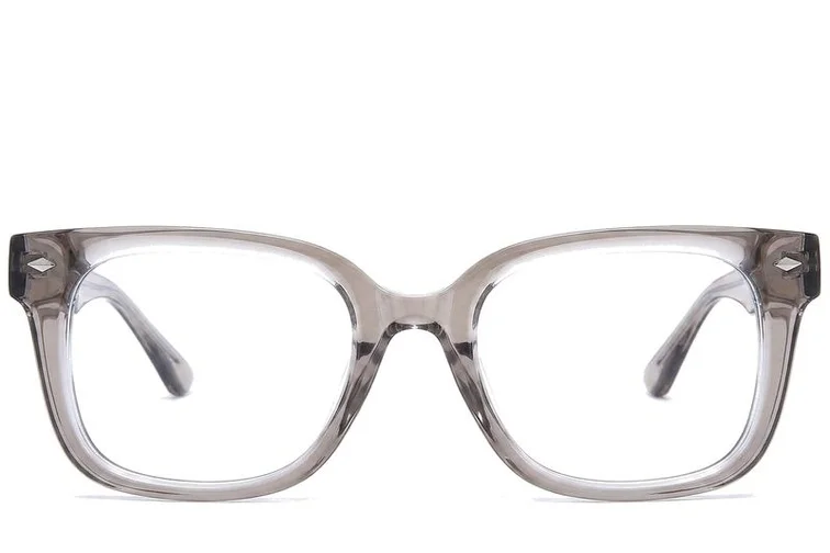 Bicchieri rettangolari in acetato marrone #BS0218-0454