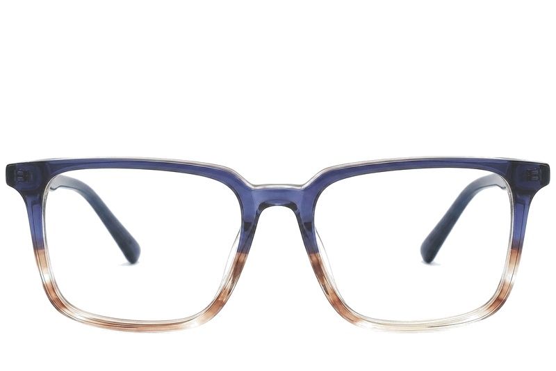 Gafas de acetato con patrón rectangular #BS0218-0457