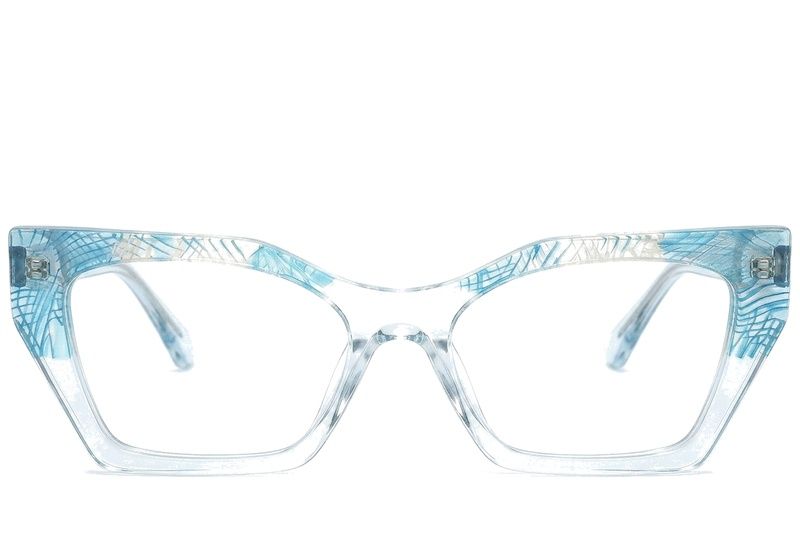 Butterfly Blue Acetate Glasses #BS0218-0463