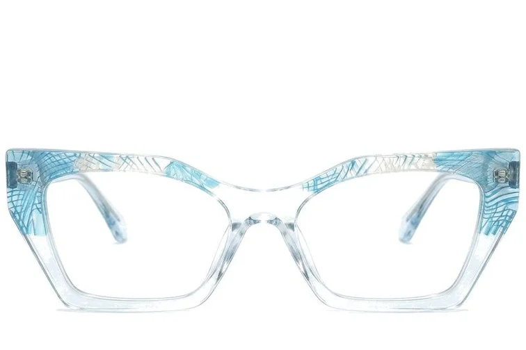 Butterfly Blue Acetate Glasses #BS0218-0463