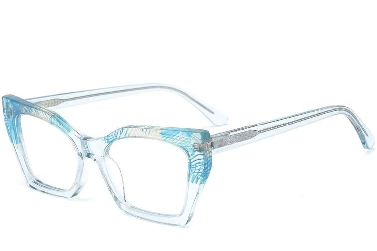 Butterfly Blue Acetate Glasses #BS0218-0463