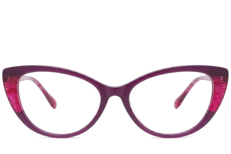 Butterfly Purple Acetate Glasses #BS0218-0469