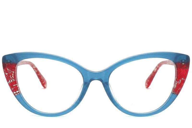 Butterfly Blue Acetate Glasses #BS0218-0470