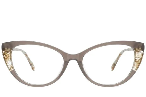 Lunettes papillon en acétate brun #BS0218-0471
