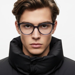 Gafas de acetato gris mariposa #BS0218-0476