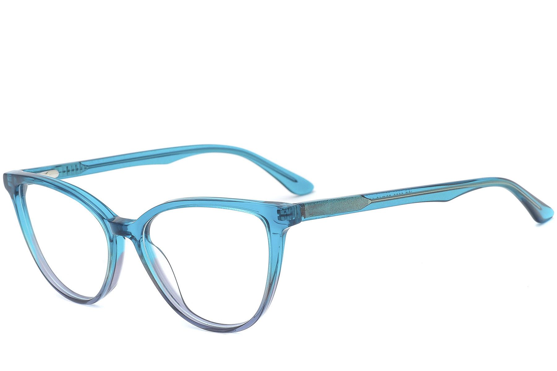 Gafas de acetato azul mariposa #BS0218-0479