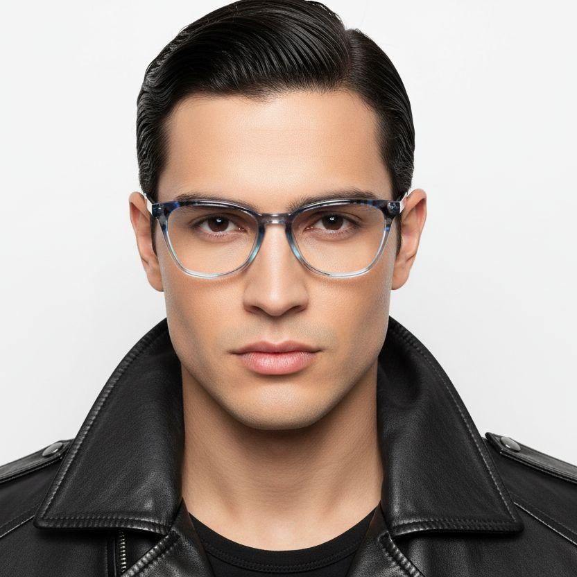 Butterfly Blue Acetate Glasses #BS0218-0490