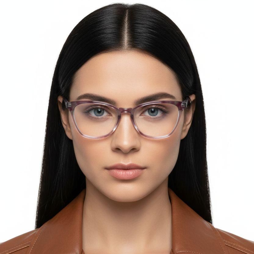 Butterfly Purple Acetate Glasses #BS0218-0491