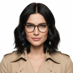 Ovale groene TR90 bril #BS0406-0042