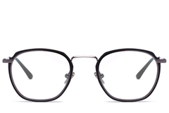 Rectangular Black Metal Glasses #BS0406-0048