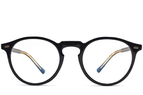 Oval Black TR90 Glasses #BS0406-0054