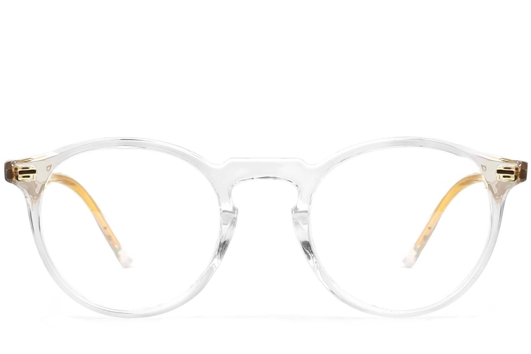 Oval Transparent TR90 Glasses #BS0406-0060