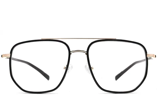 Lunettes aviateur en métal doré #BS0406-0066