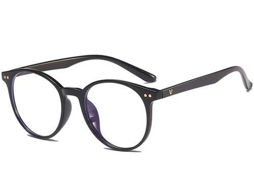 Oval Black TR90 Glasses #BS0406-0071