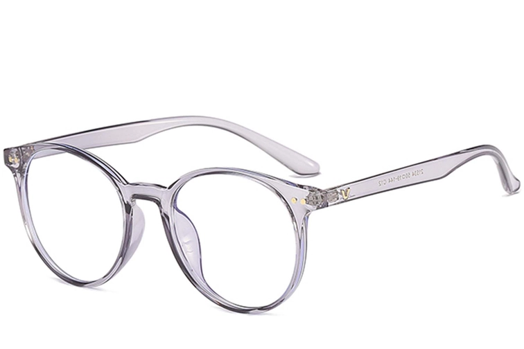 Oval Grey TR90 Glasses #BS0406-0072