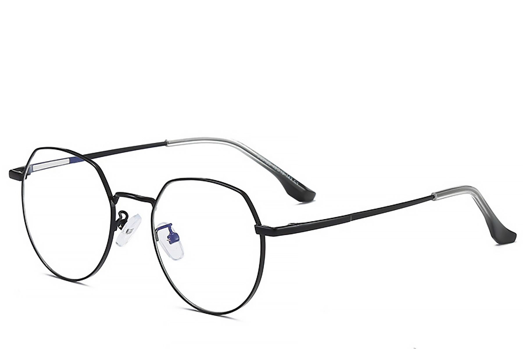 Geometric Black Metal Glasses #BS0406-0089