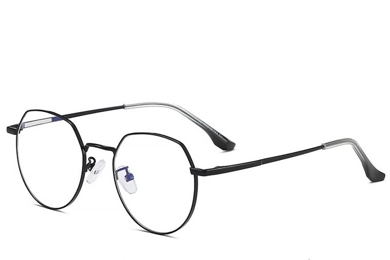 Geometric Black Metal Glasses #BS0406-0089