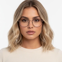 Geometric Black Metal Glasses #BS0406-0104