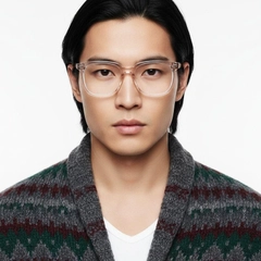 Rectangular Pink TR90 Glasses #BS0406-0112