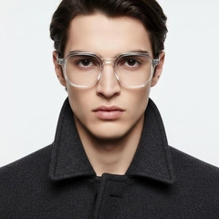 Geometric Transparent TR90 Glasses #BS0406-0127