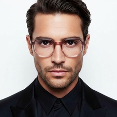 Geometric Purple TR90 Glasses #BS0406-0129