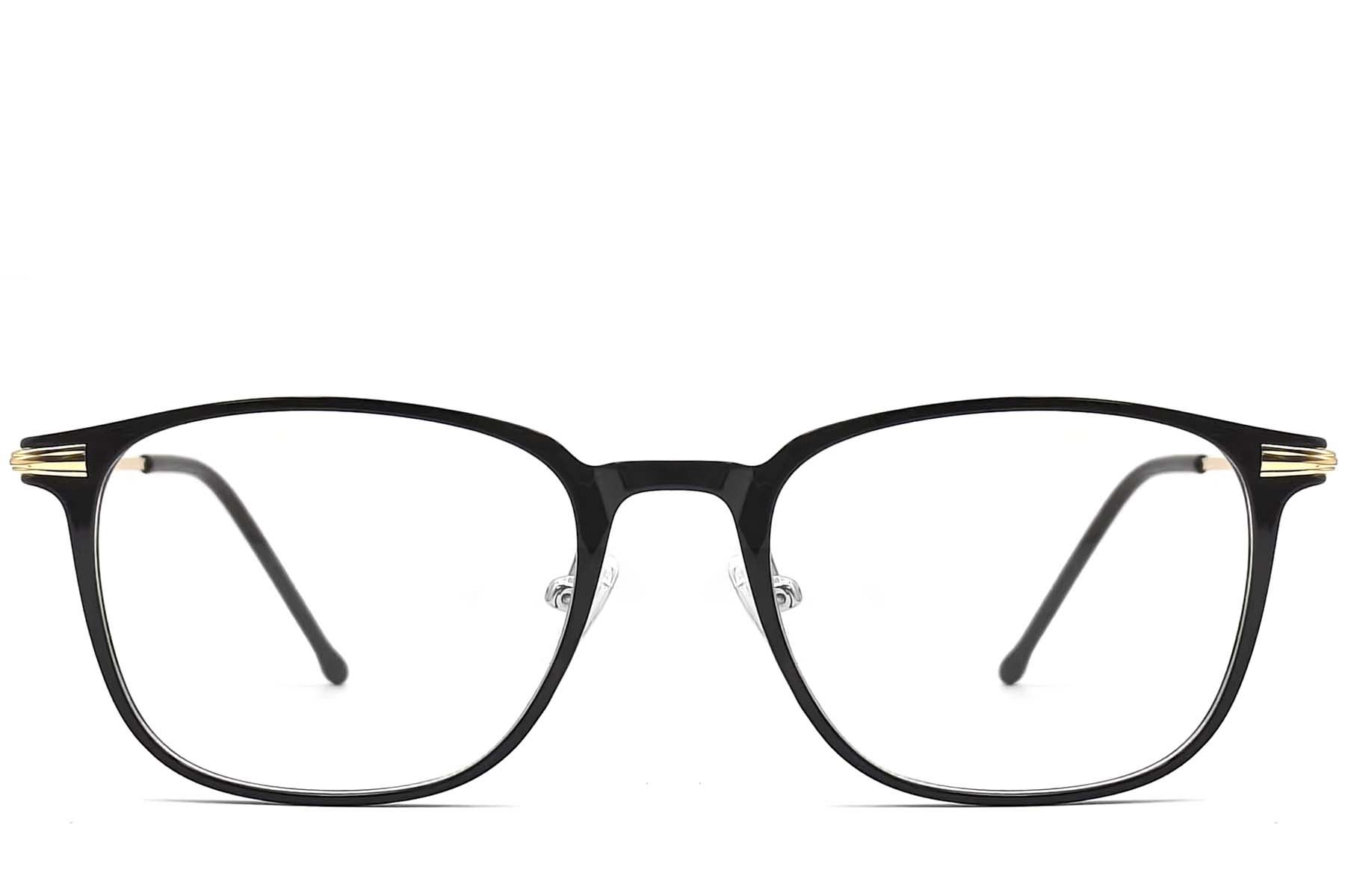 Rectangular Golden TR90 Glasses #BS0406-0140