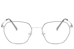 Geometric Silver Metal Glasses #BS0406-0145