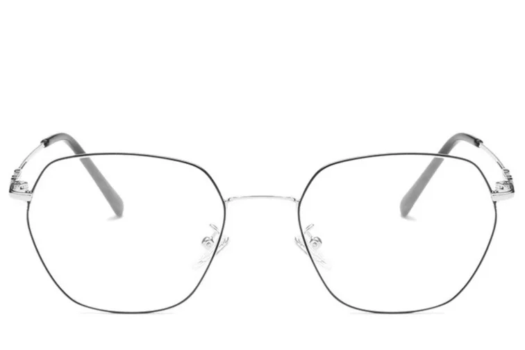 Geometric Silver Metal Glasses #BS0406-0145