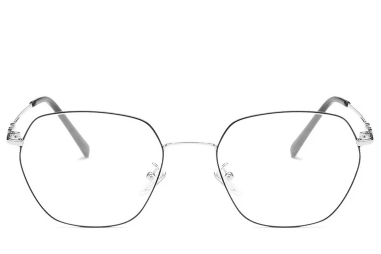 Geometric Silver Metal Glasses #BS0406-0145