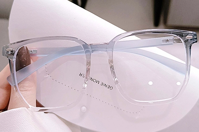Rectangular Blue TR90 Glasses #BS0406-0156