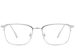 Rectangular Silver Metal Glasses #BS0406-0171