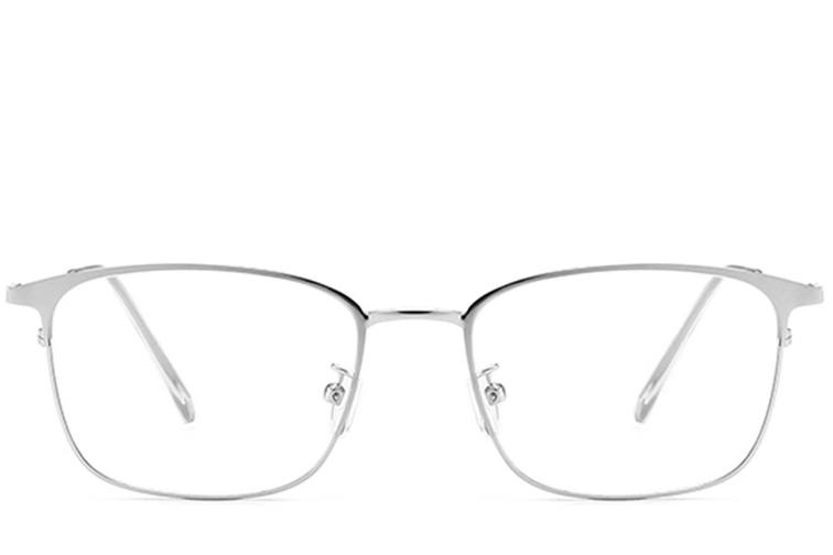 Rectangular Silver Metal Glasses #BS0406-0171