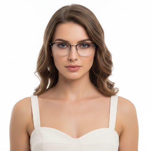 Rectangular Silver Metal Glasses #BS0406-0174