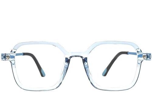 Gafas rectangulares azules TR90 #BS0406-0180