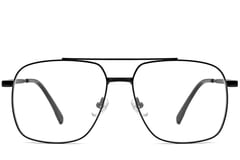 Aviator Black Metal Glasses #BS0406-0183