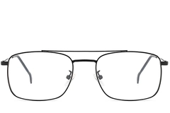 Aviator Black Metal Glasses #BS0406-0194