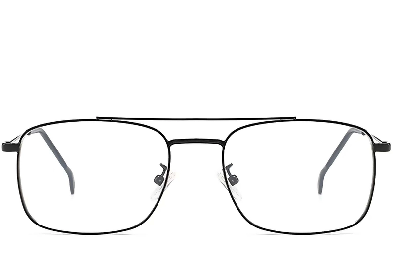 Aviator Black Metal Glasses #BS0406-0194