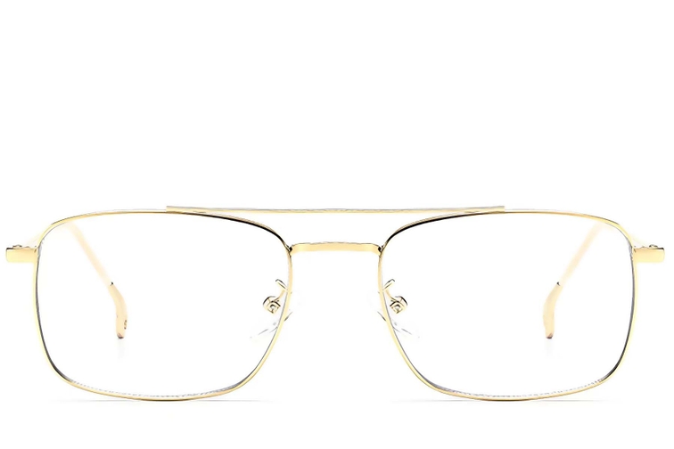 Aviator Golden Metal Glasses #BS0406-0195